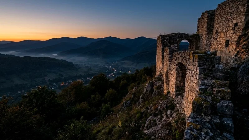Dealul Ozoiu (390 m) și Poarta spre Munții Codru-Moma — previzualizare vizuală